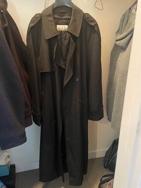 Northwest Airlines Men’s Trench Coat with Liner UTY Apparel